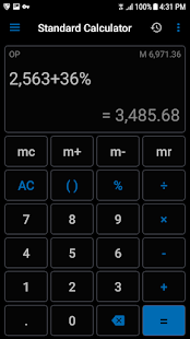 Captură de ecran NT Calculator