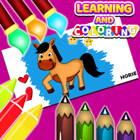 Learn & Coloring Kindergarten