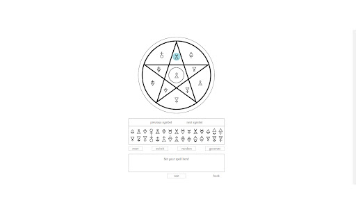 Magic Spell Generator Screen 3