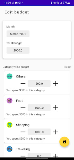 Hisab Diary Screen 2