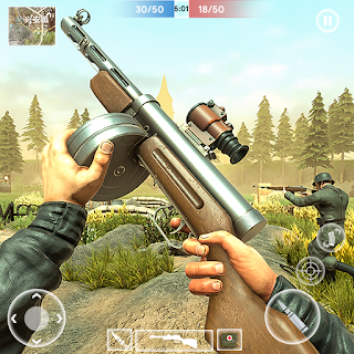 Gun Shooter Offline Game WW2: apk