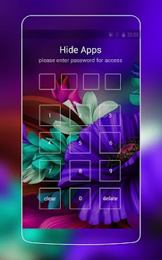 Themes app for  S6 Purple Blooのおすすめ画像3