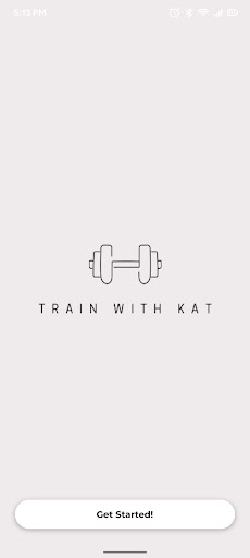 Android application Train with Kat screenshort