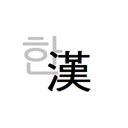 Icon image 한자변환(漢字變換)