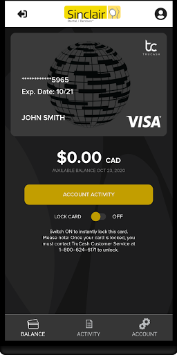 Sinclair Balance Checker