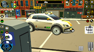 Real Car Driving Taxi Games 3D - Screenshot 3