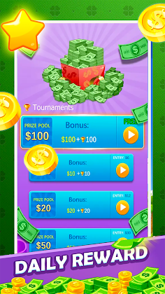 Solitaire-Cash Win Money - Screenshot 1