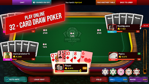 Draw Poker and Dice Screenshot 1