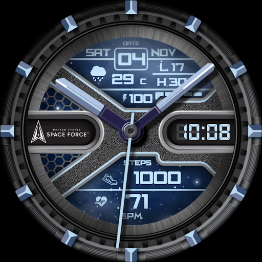 U.S. Space Force - Watch Face Screen 3