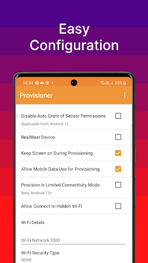 Ivanti Provisioner Screen 2