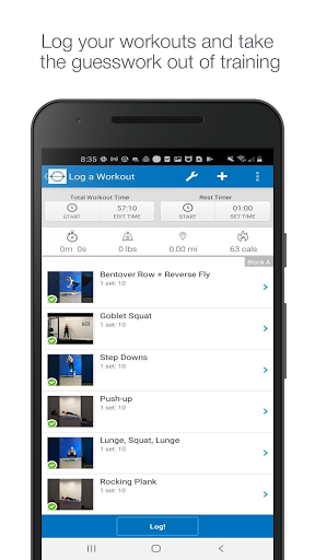 BY THE BELL Fitness Screen 2