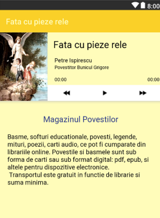 Android application Fata cu pieze rele screenshort