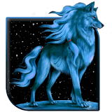 Blue Wolf Live Wallpaper icon