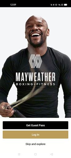 Android application Mayweather Studio Members screenshort