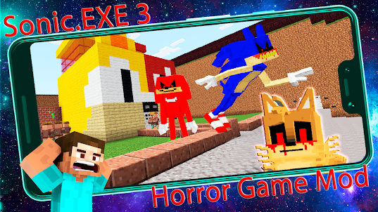 Sonic EXE Horror Minecraft Mod