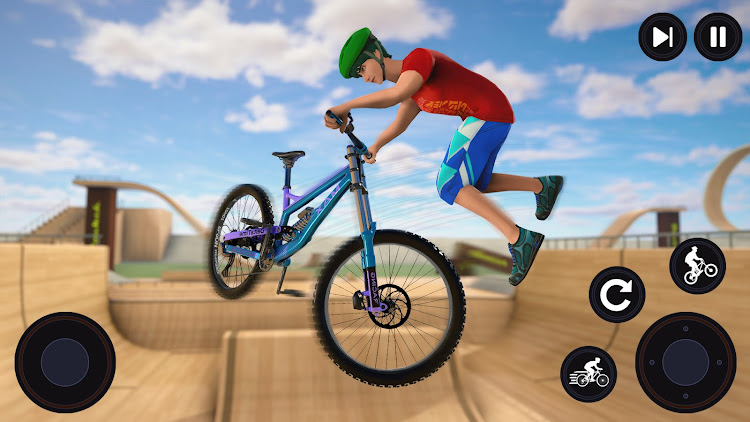 BMX Bicycle: Mad Stunts Space - 1.0.3 - (Android)