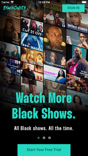 Android application Black Oak TV screenshort