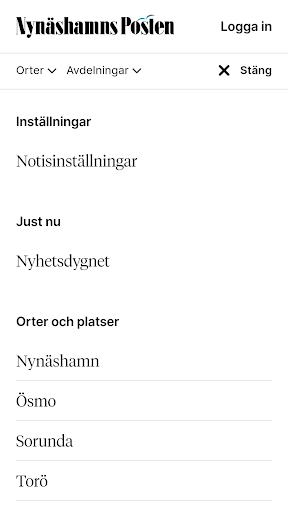 Nynäshamns Posten Screen 3