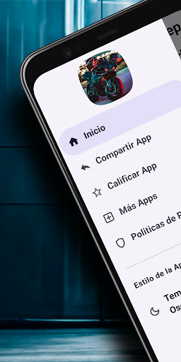 Android application Motorcycle Ringtones screenshort