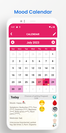 Period tracker for women Screen 3