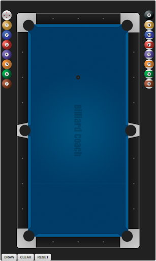Android application Billiard Coach screenshort