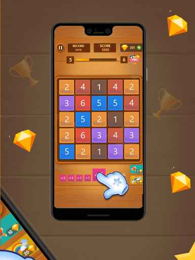 Merge Digits - Puzzle Game screenshots 15