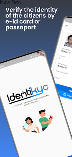 Android application Identikyc screenshort