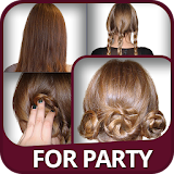 Hairstyles for a Party steps icon