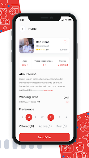 Android application Anyshyft screenshort