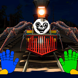 Scary Spider Train Survival