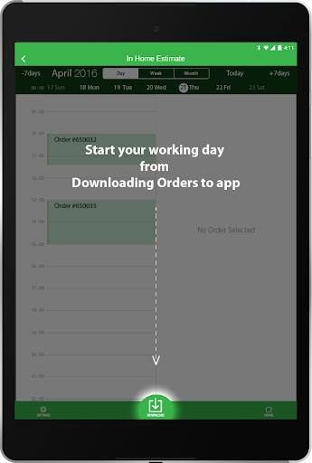 Android application In Home Estimate screenshort