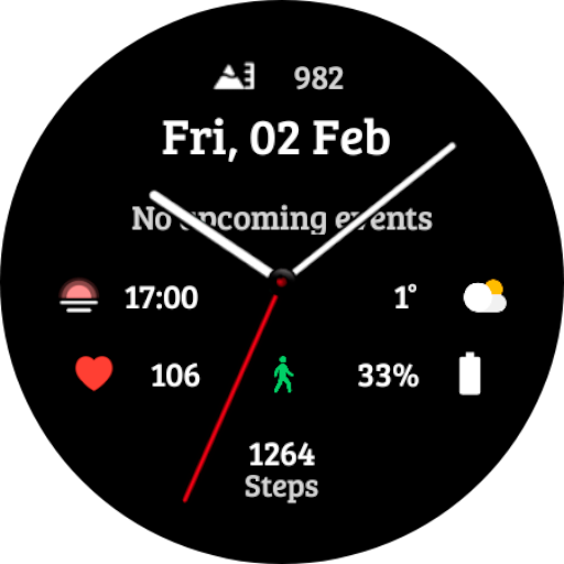 WR 011 Analog Watch Face Logo