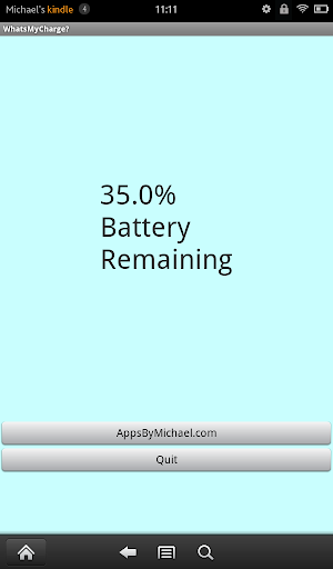Android application WhatsMyCharge? screenshort