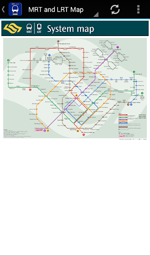 Singapore MRT LRT Map 2.0.1 screenshots 1