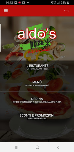 Aldos Pizza Screen 2