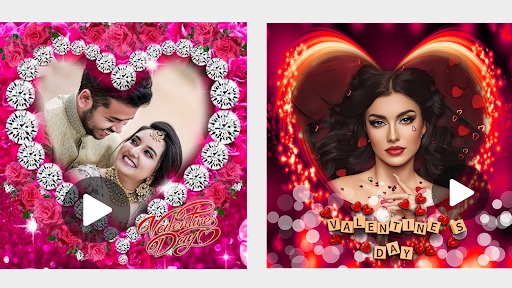 Android application Valentine Day Video Maker 2024 screenshort