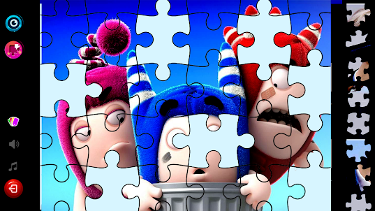 Oddbod's Jigsaw Puzzle game