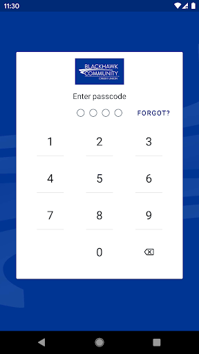 Android application BHCCU screenshort