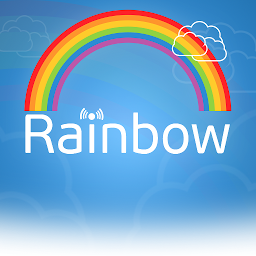 Imagen de ícono de Rainbow - Cloud storage app