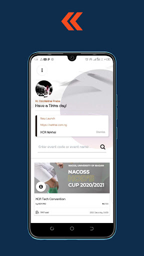 Android application Tikka screenshort