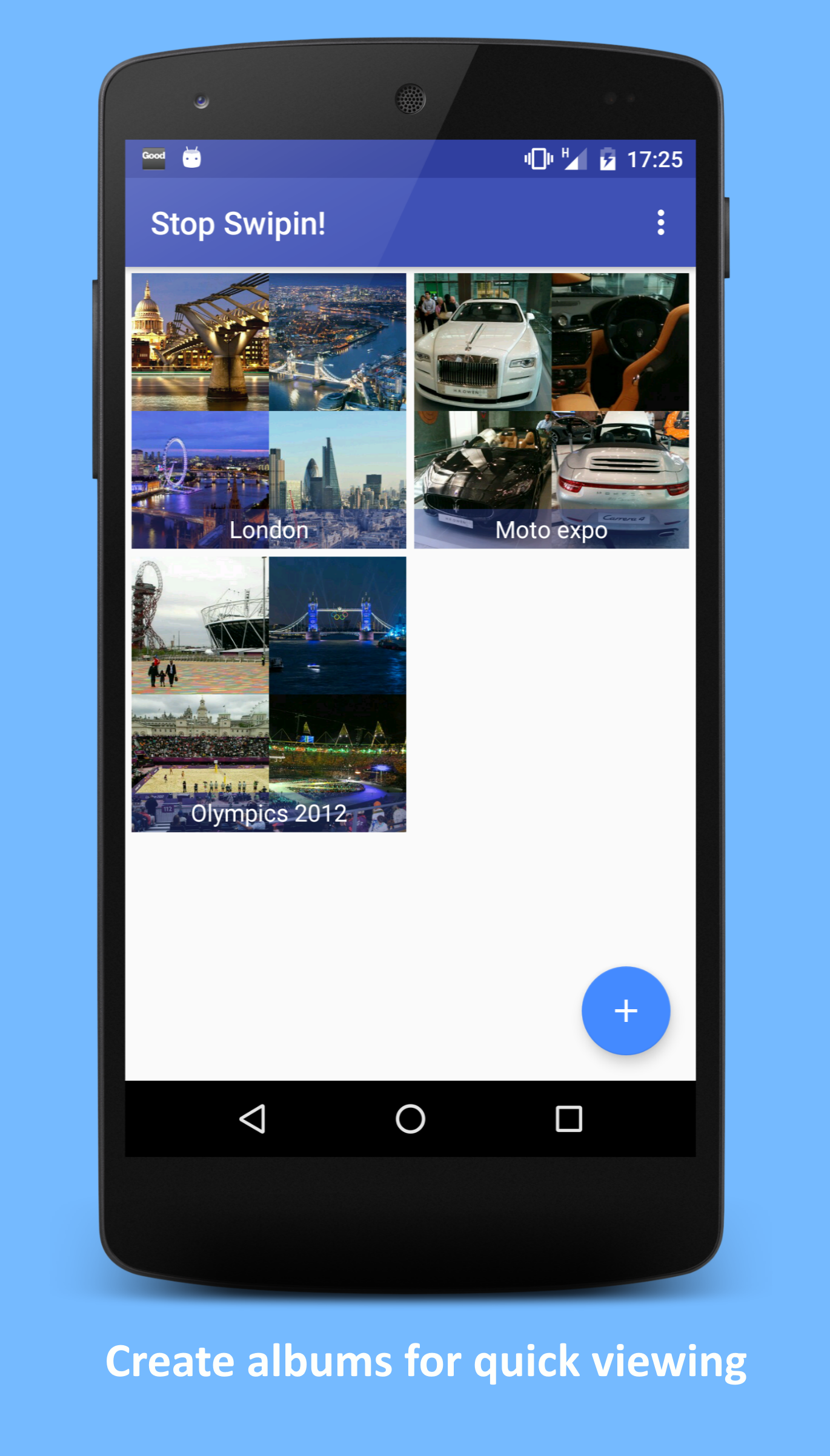 Android application Stop swipin! screenshort