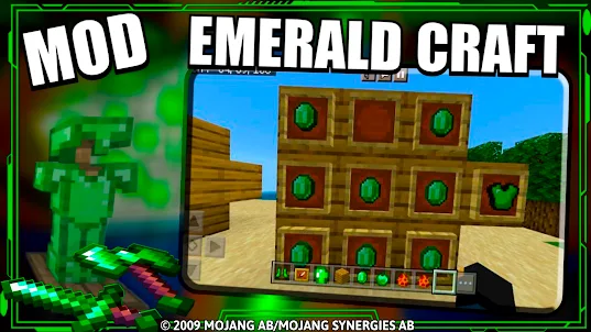 Emerald Craft: Minecraft Mods
