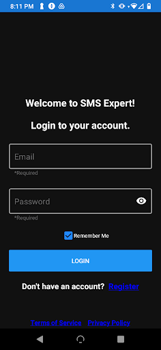 Android application SMS Expert screenshort