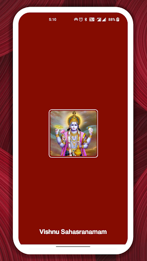 Android application Vishnu Sahasranamam screenshort