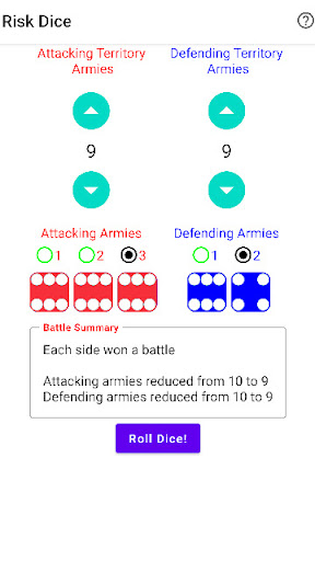 Risk Dice Screen 2