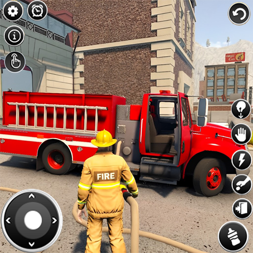 شاحنة الإطفاء: لعبة القيادة