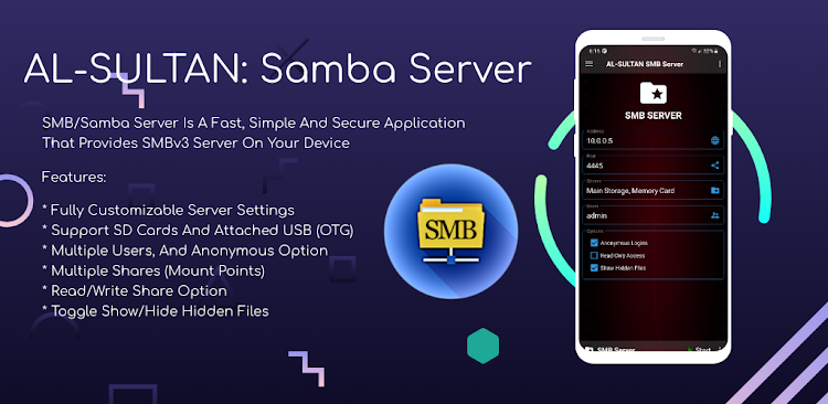 SMB/Samba Server - 5.2.0.2405052236 - (Android)