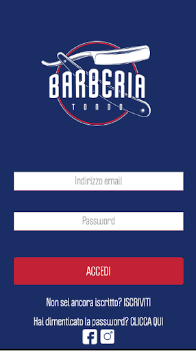 Android application Barberia Tondo screenshort