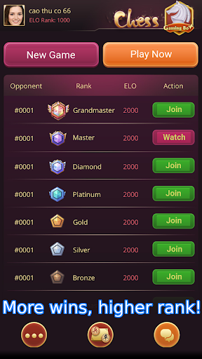 Android application Chess World Champion 2023 screenshort