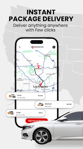 Screenshot of SpeedSter Delivery